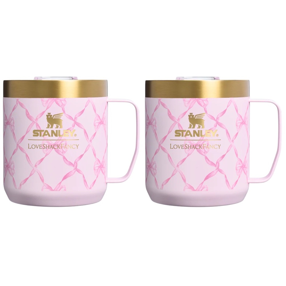 Stanley x LoveShackFancy 12oz Mug Set — Brand New
